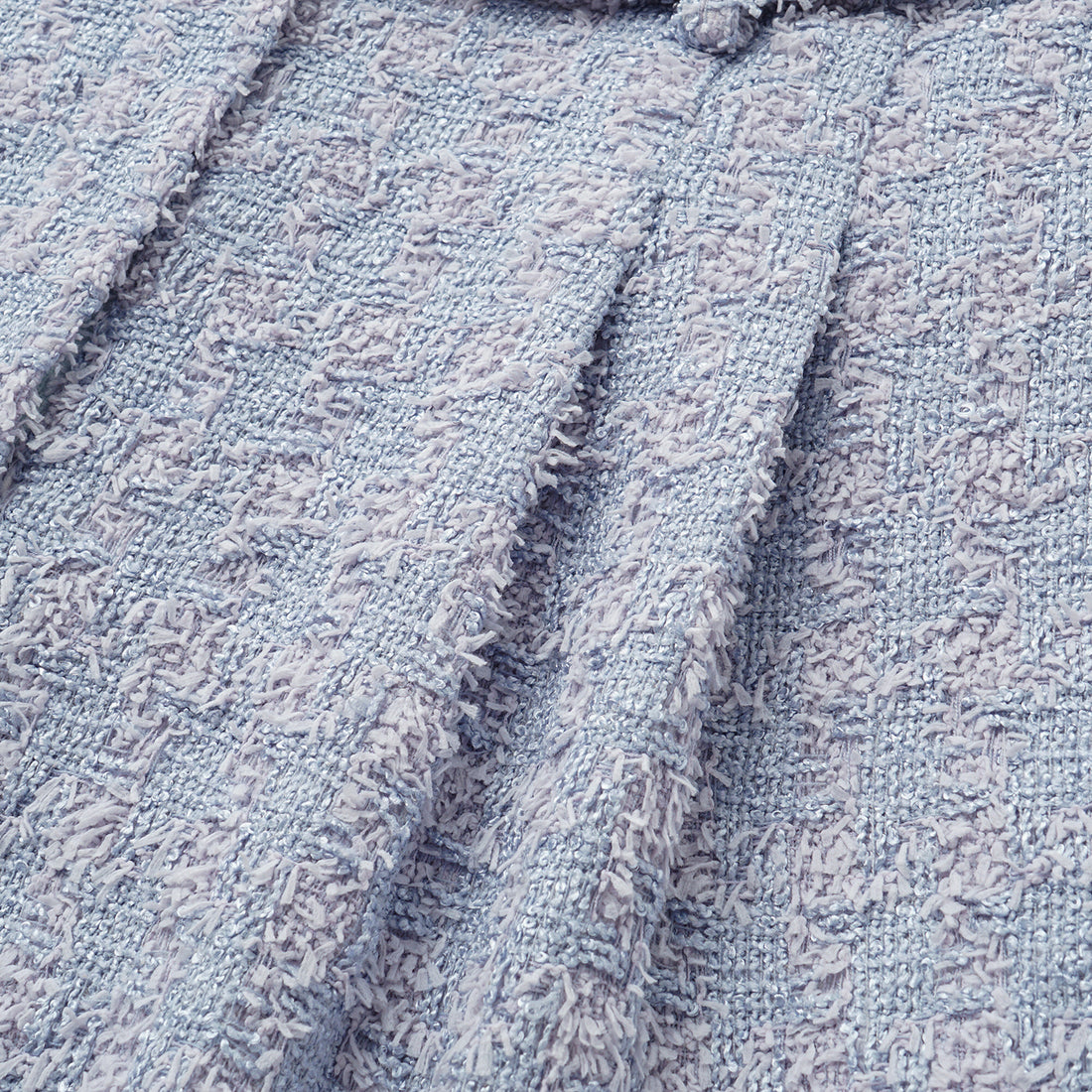 “Tokyo’Hours” 西班牙千鳥紋簇絨工藝花呢短褲——Violet Hour紫韻漫境