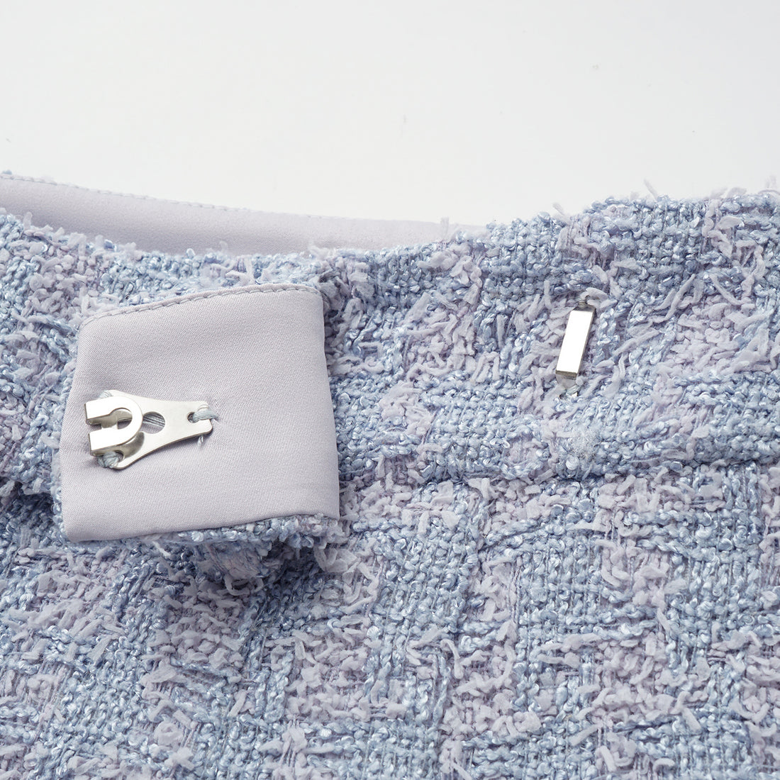 “Tokyo’Hours” 西班牙千鳥紋簇絨工藝花呢短褲——Violet Hour紫韻漫境