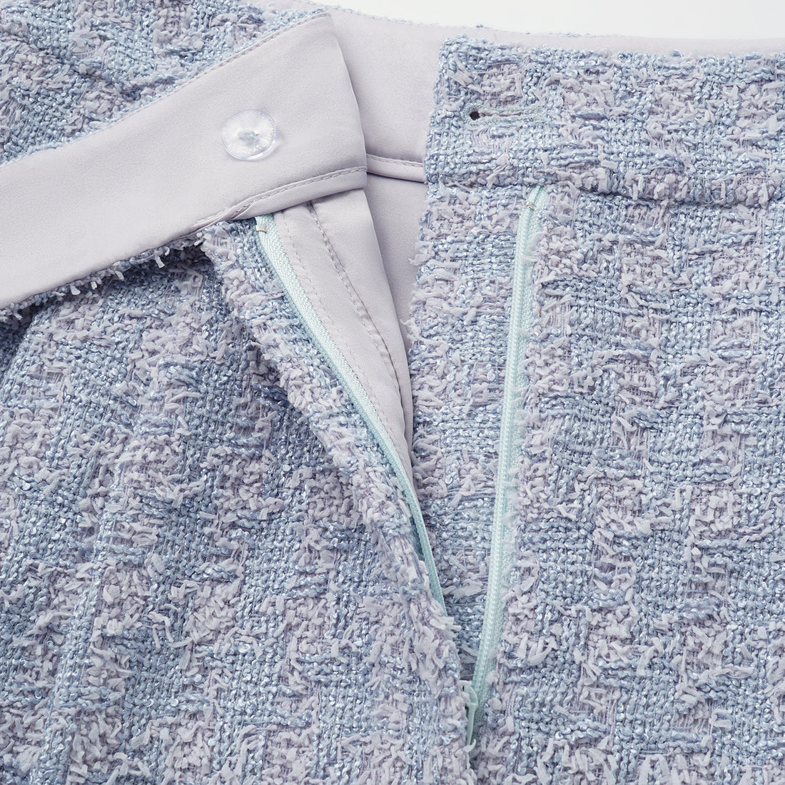 “Tokyo’Hours” 西班牙千鳥紋簇絨工藝花呢短褲——Violet Hour紫韻漫境