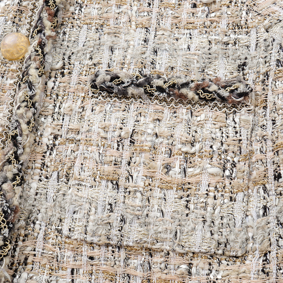 "Chelsea Citywalk." 法國棉紡節紗肌理花呢經典No.4外套—Uptown Gala上城晚宴