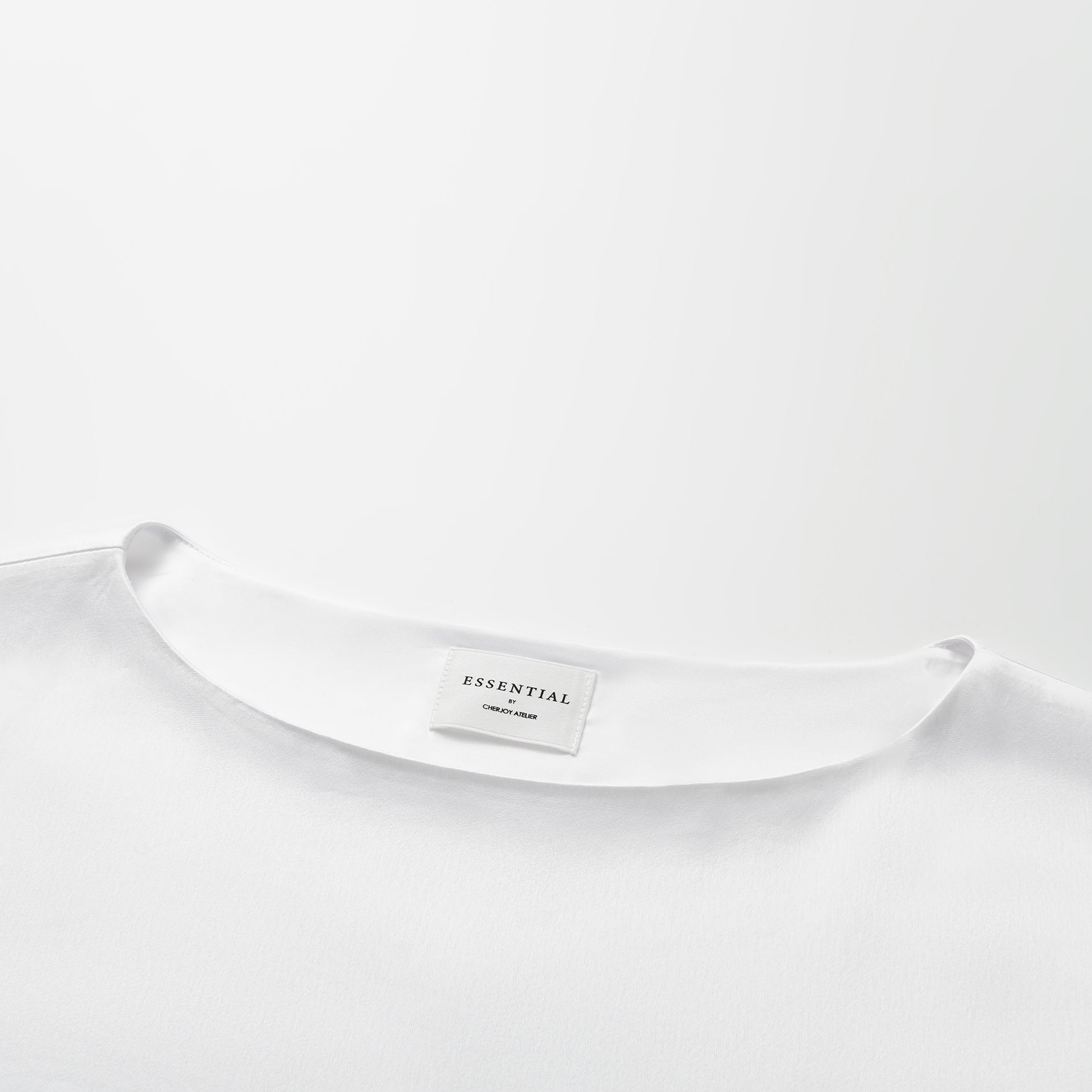 “Easy Go Chic.” Satin Acetate Leisure Suit—White 