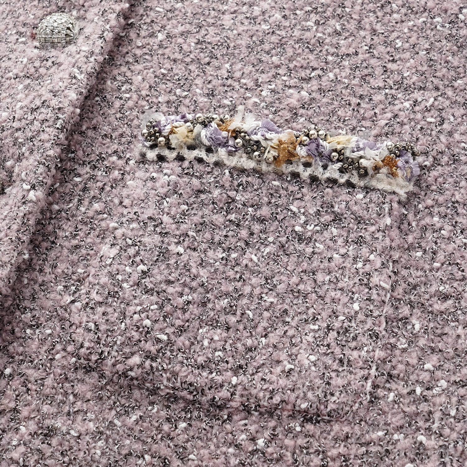 "Chelsea Citywalk." 義大利肌理工藝花呢經典No.6外套—Lavender Haze