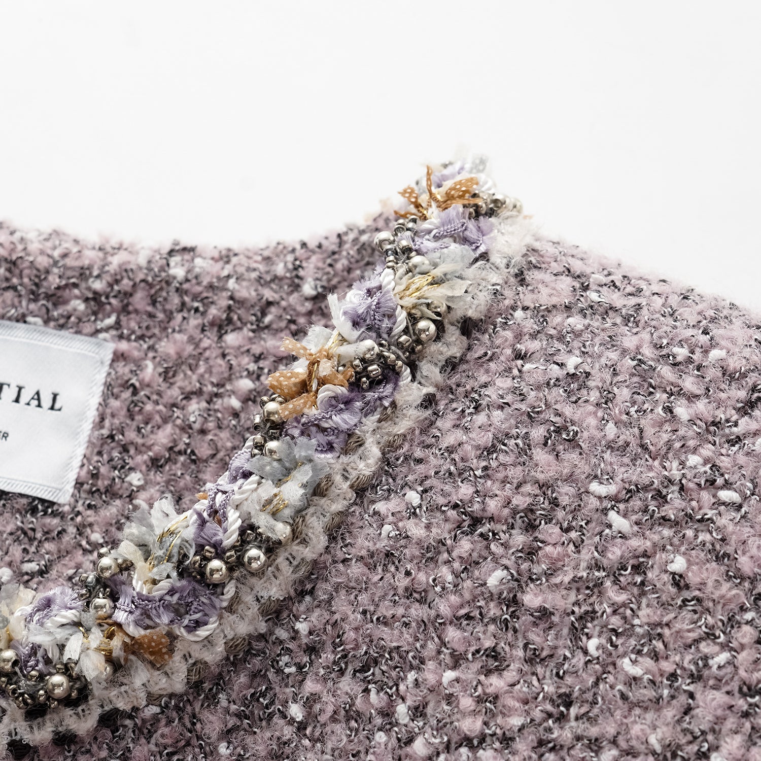 "Chelsea Citywalk." 義大利肌理工藝花呢經典No.6外套—Lavender Haze