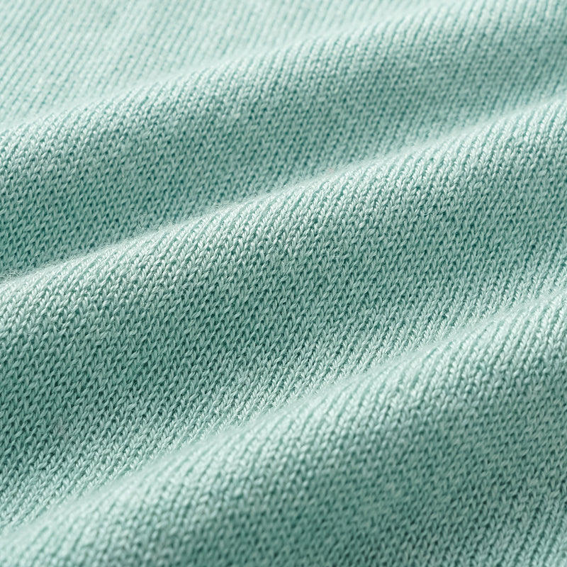 “Spring diary.” 魚骨蕾絲Silk Cashmere真絲喀什米爾針織背心—Mint