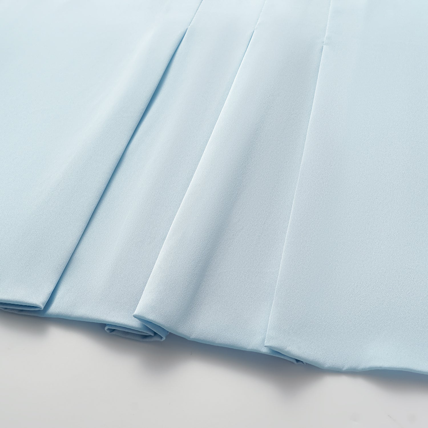 "慵倚春意" 100% 桑蠶絲雪紡立體剪裁國風罩衫—天空藍