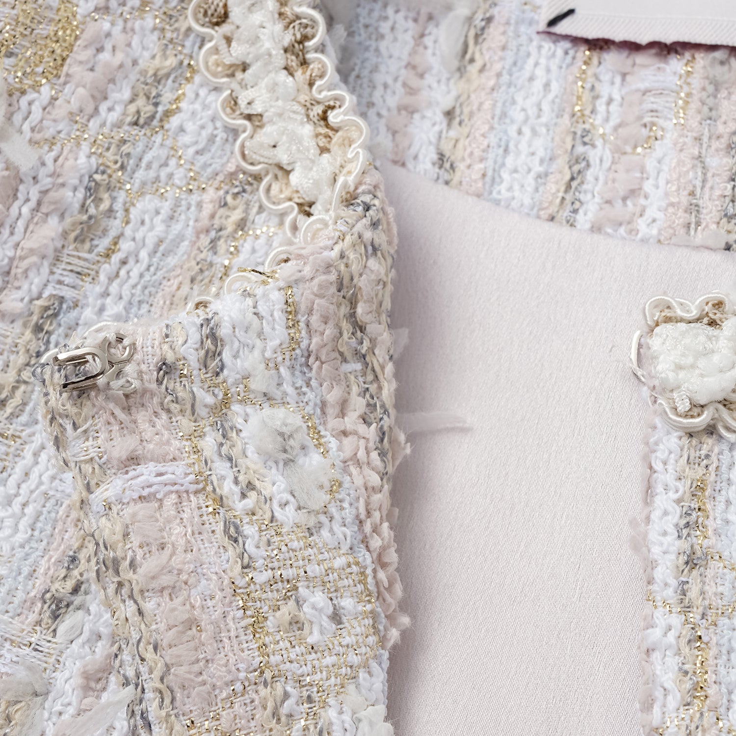 "Breeze Boucle." 法國夏日輕薄花呢外套