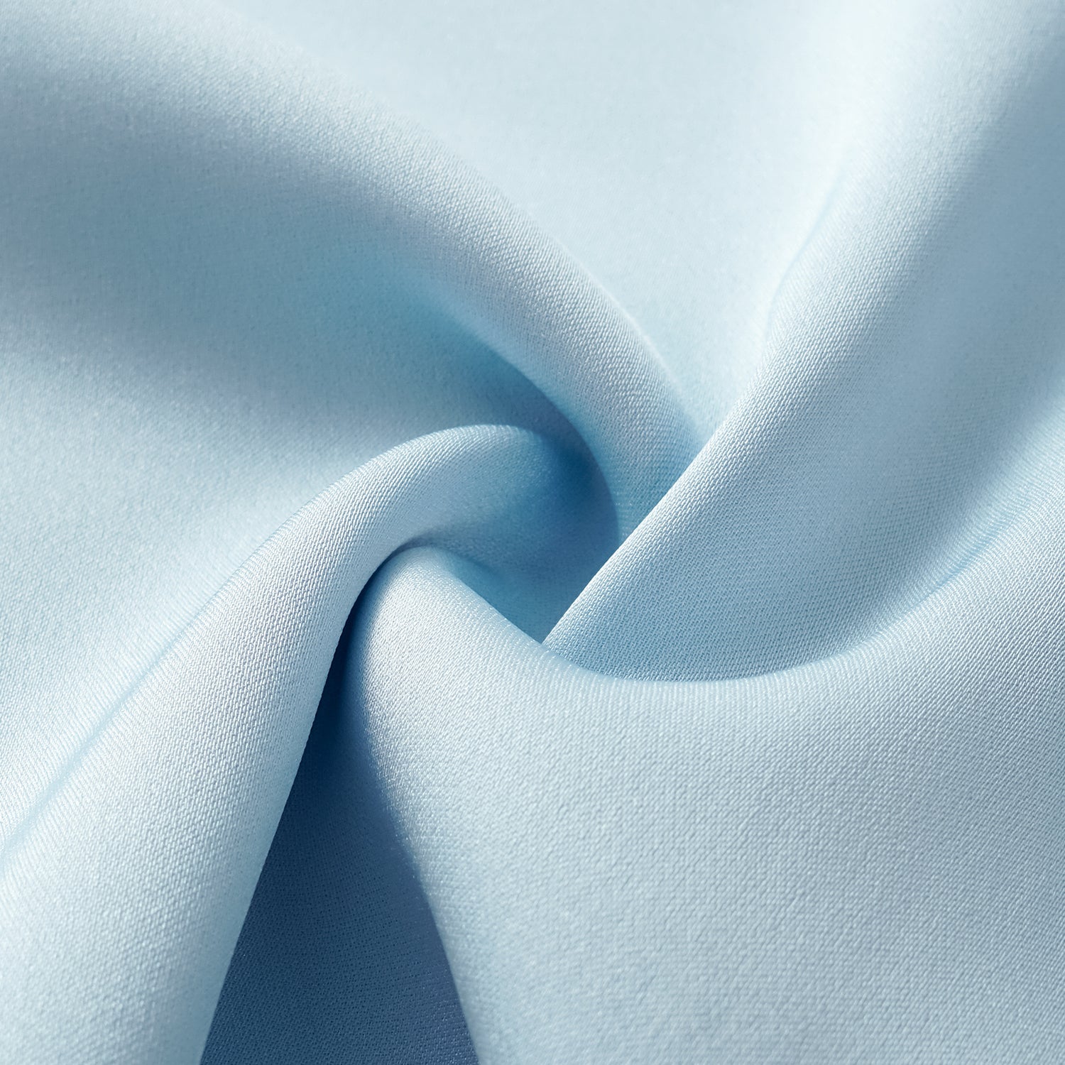 "慵倚春意" 100% 桑蠶絲雪紡立體剪裁國風罩衫—天空藍