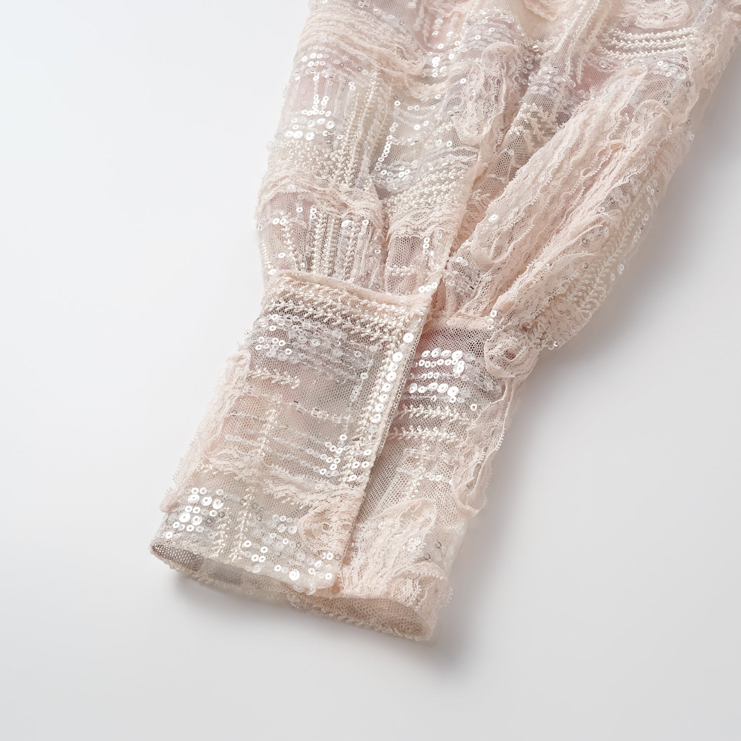 "Imperial Gala" 奢華蕾絲畫藝珠繡輕中式罩衫