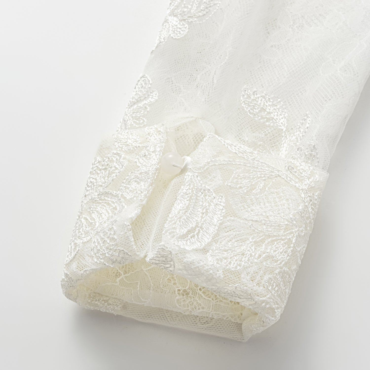 “春裳雅集” 立體刺繡工藝蕾絲國風長袖上衣