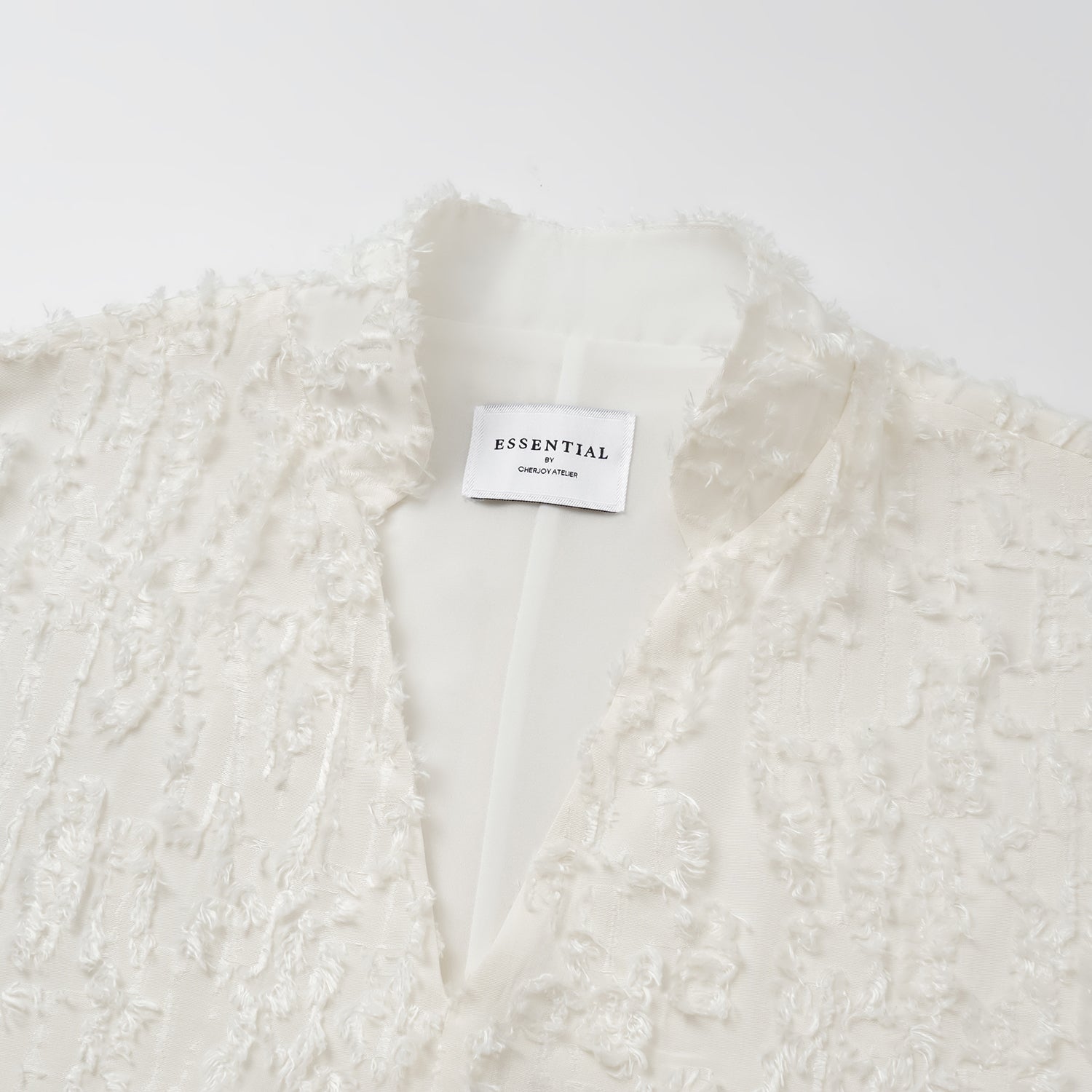 “春意” 燒花工藝超柔新中式輕國風Oversized罩衫