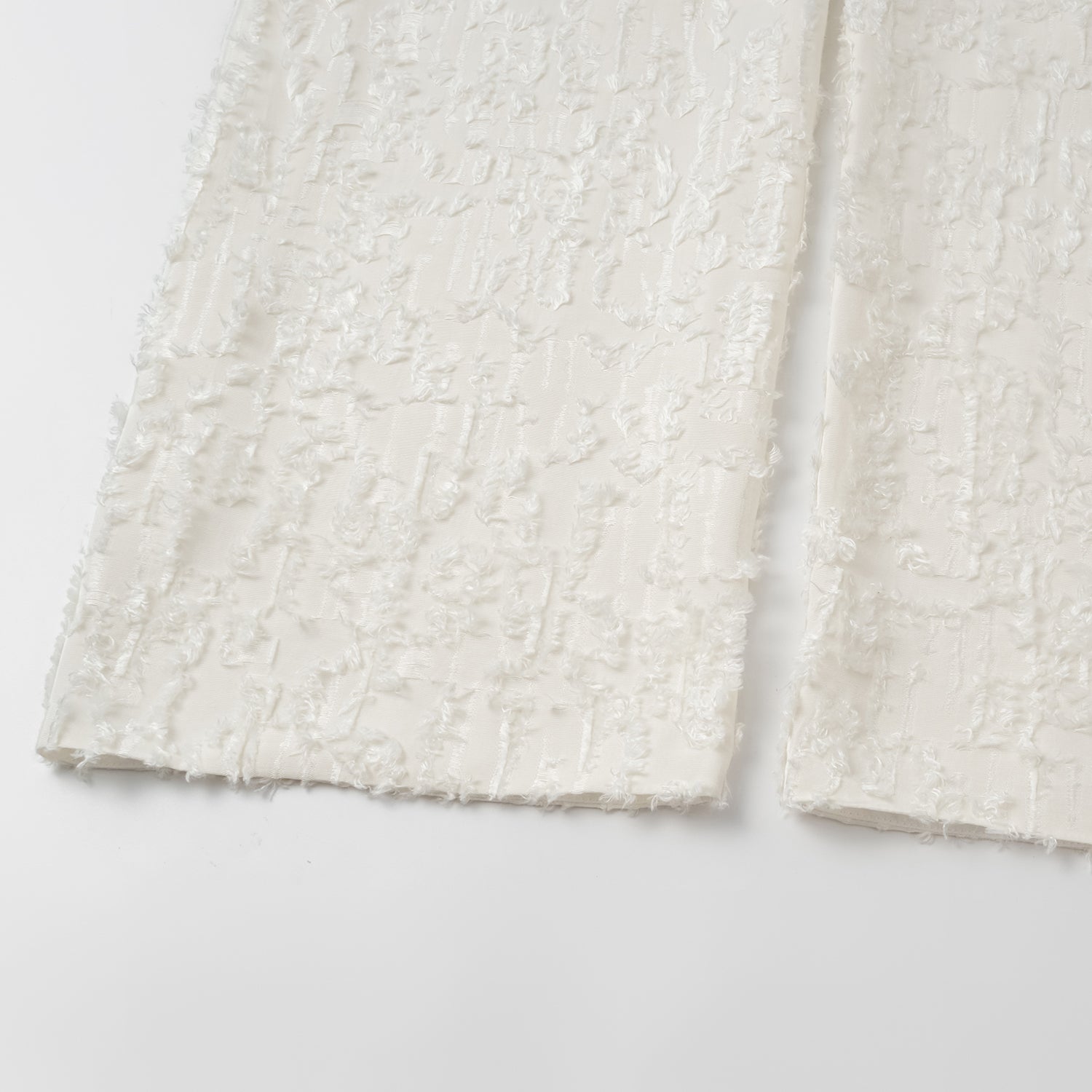 “春意” 燒花工藝超柔輕國風闊腿長褲