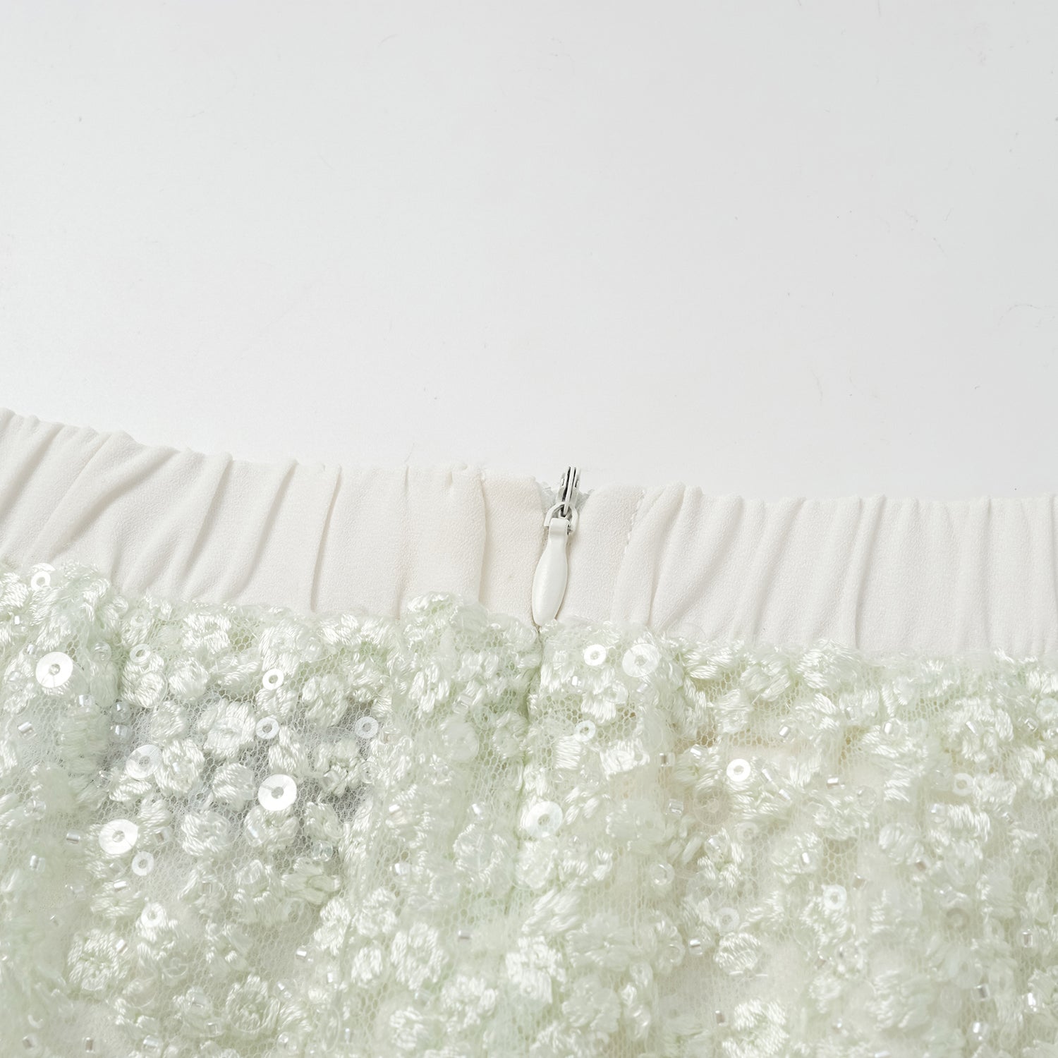 “春意” 立體珠繡闊腿長褲