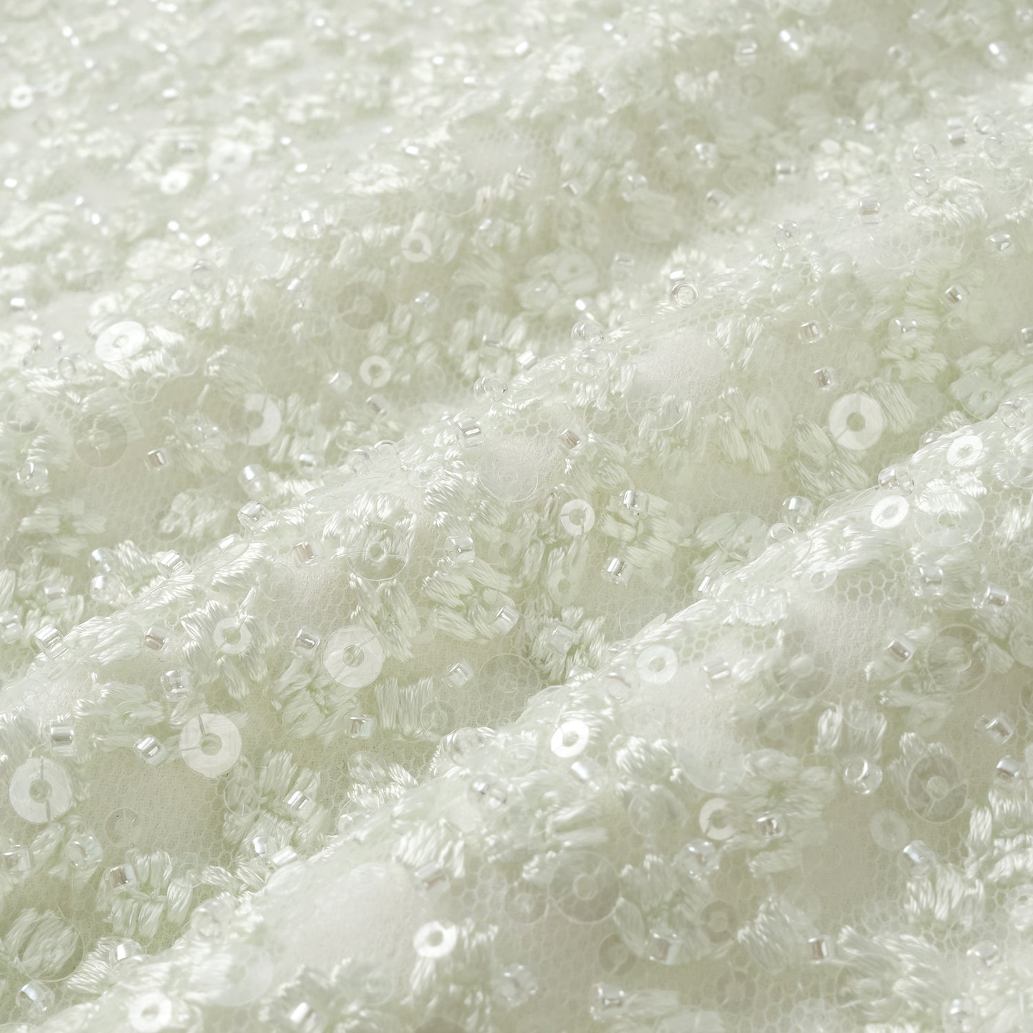 “春意” 立體珠繡闊腿長褲