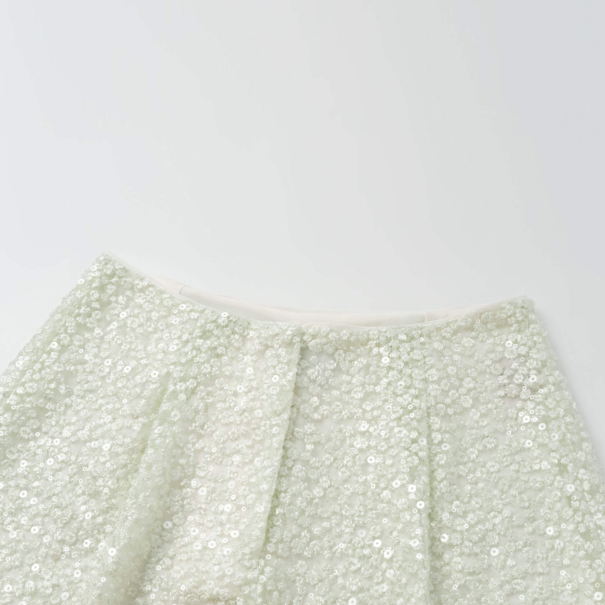 “春意” 立體珠繡短褲