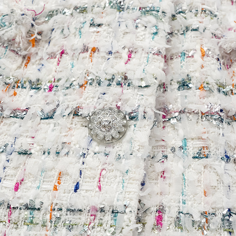 “冬日凡爾賽” 經典No.3修身花呢外套—Fruit Mille Crepe