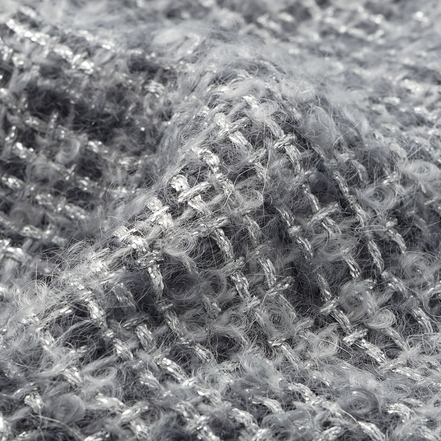 “Breeze boucle" 英國頂級輕薄花呢背心—Starlit Smoke