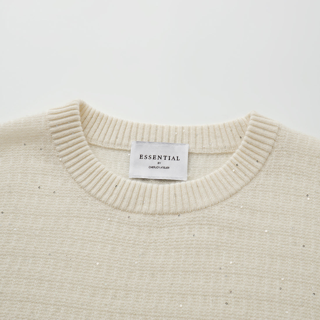 “Autumn Diary” 100% Cashmere極細絨柔星點針織上衣—Velour Moonlight絲絨月光