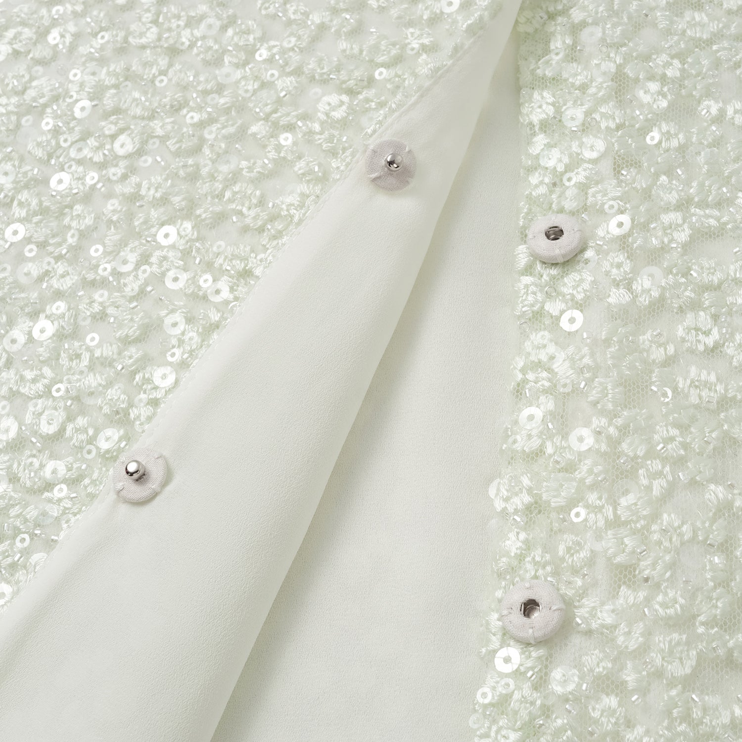 “春意” 立體珠繡輕國風襯衫