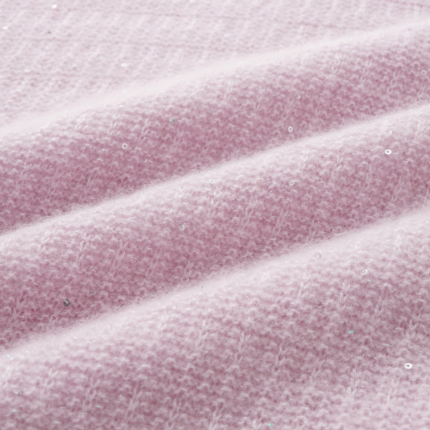 “Autumn Diary” 100% Cashmere極細絨柔星點針織上衣—Lilac Dawn紫丁曙夢