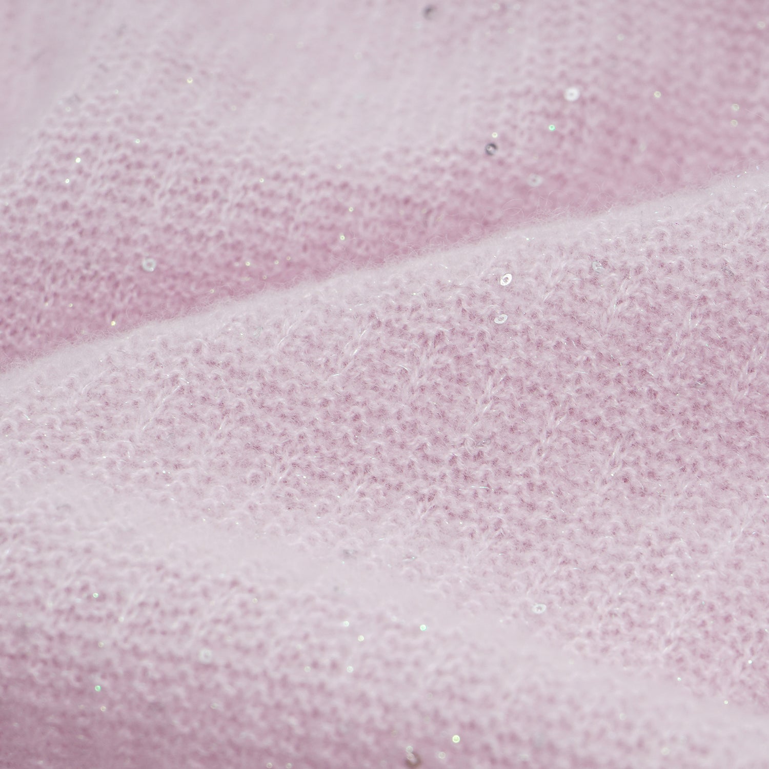 “Autumn Diary” 100% Cashmere極細絨柔星點針織上衣—Lilac Dawn紫丁曙夢