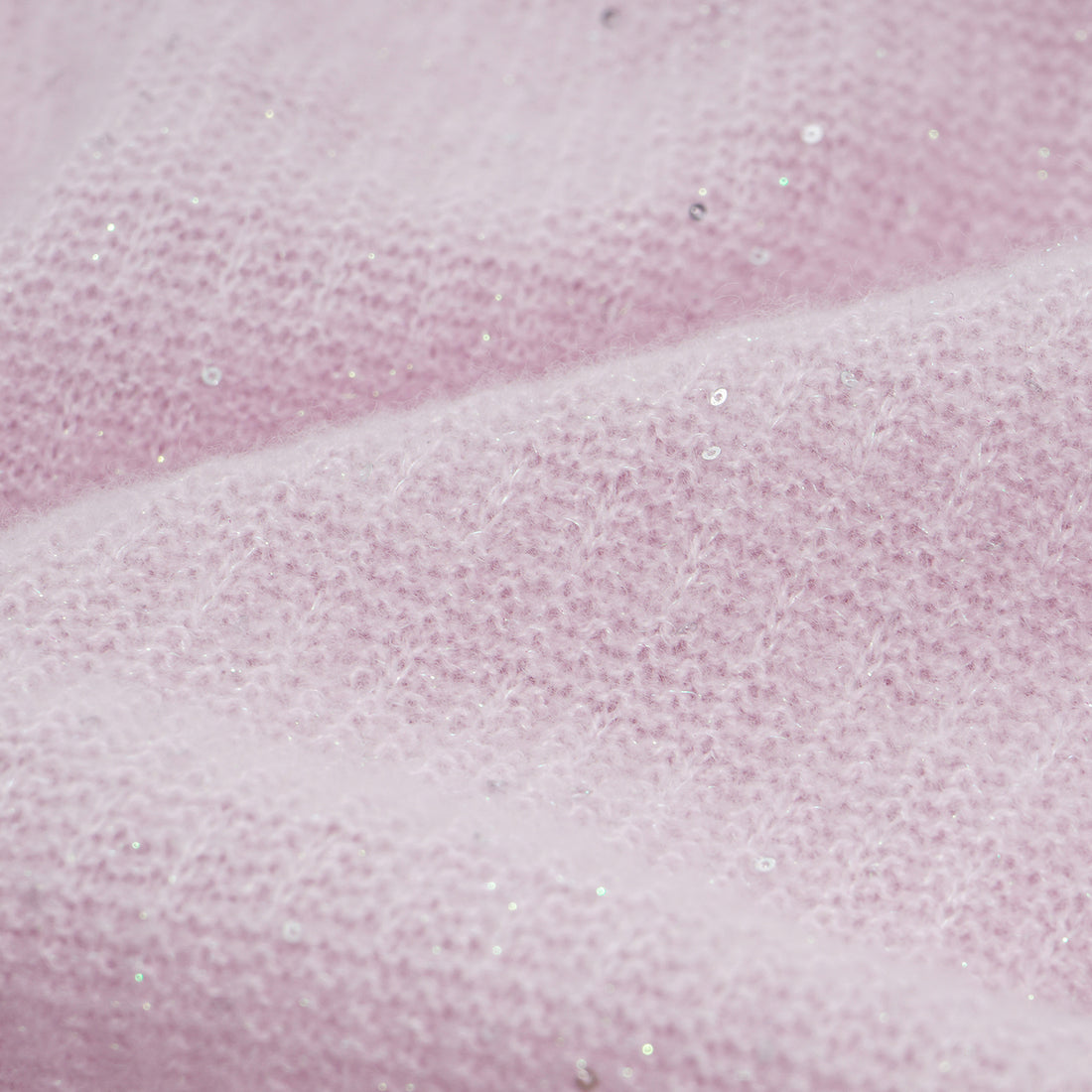 “Autumn Diary” 100% Cashmere極細絨柔星點針織上衣—Lilac Dawn紫丁曙夢