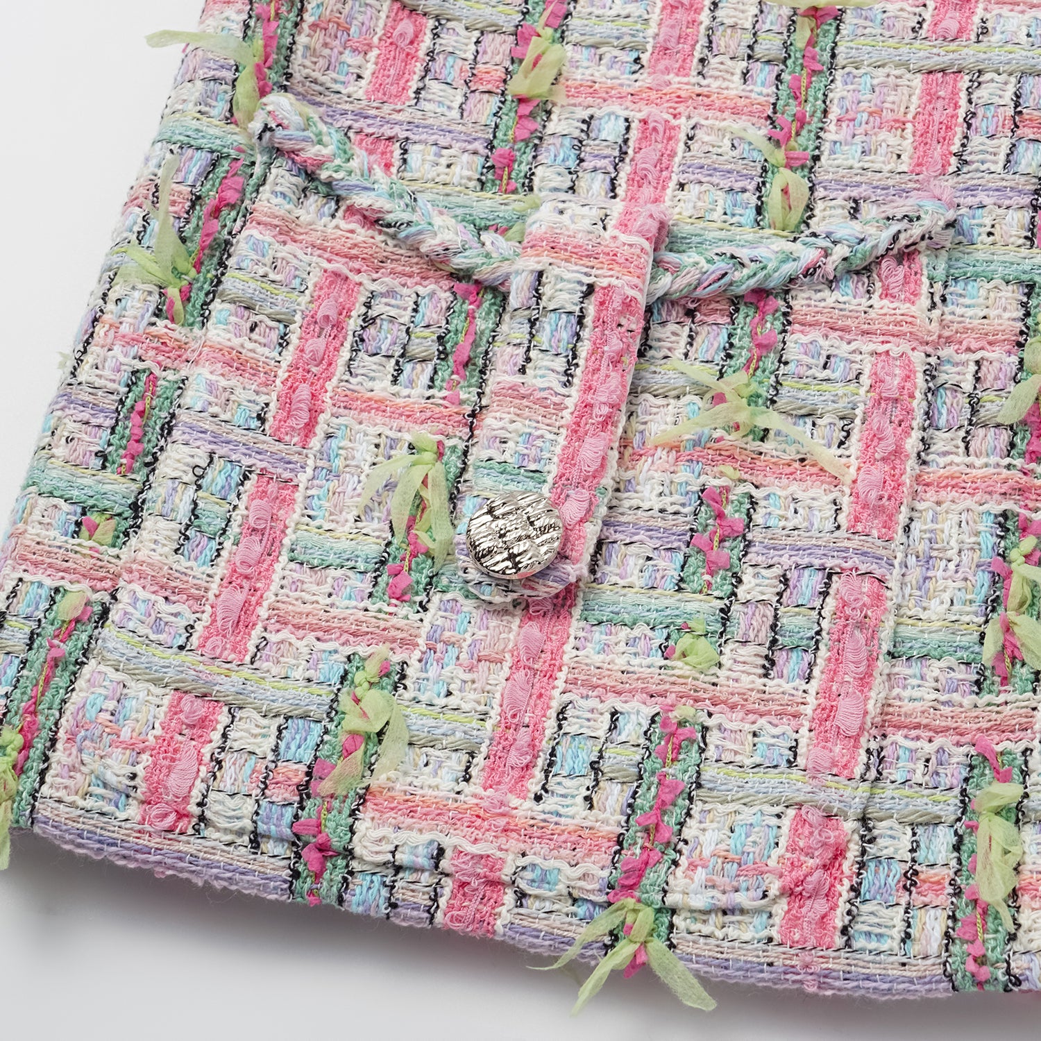 "Arcade of CherJoy Atelier."法國夏日輕薄花呢馬甲背心—Parfum de Sucre