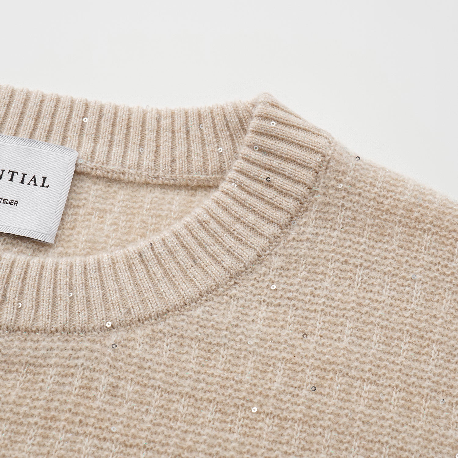 “Autumn Diary” 100% Cashmere極細絨柔星點針織上衣—Dream of Wheatfield麥田之夢