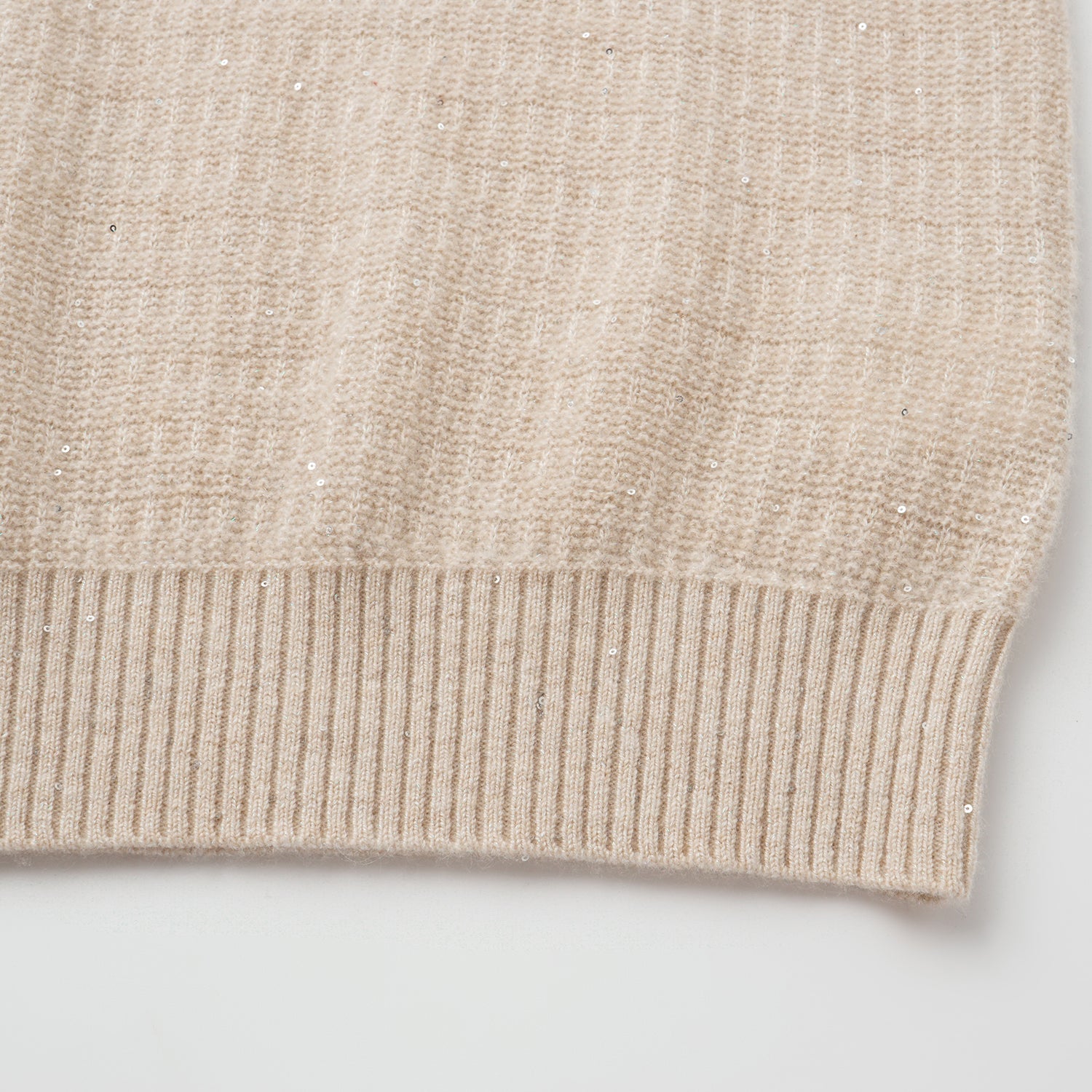 “Autumn Diary” 100% Cashmere極細絨柔星點針織上衣—Dream of Wheatfield麥田之夢