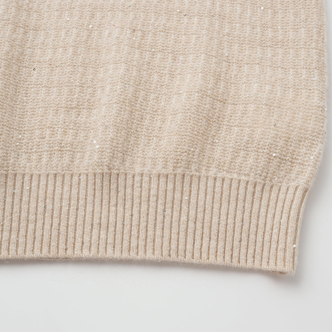 “Autumn Diary” 100% Cashmere極細絨柔星點針織上衣—Dream of Wheatfield麥田之夢