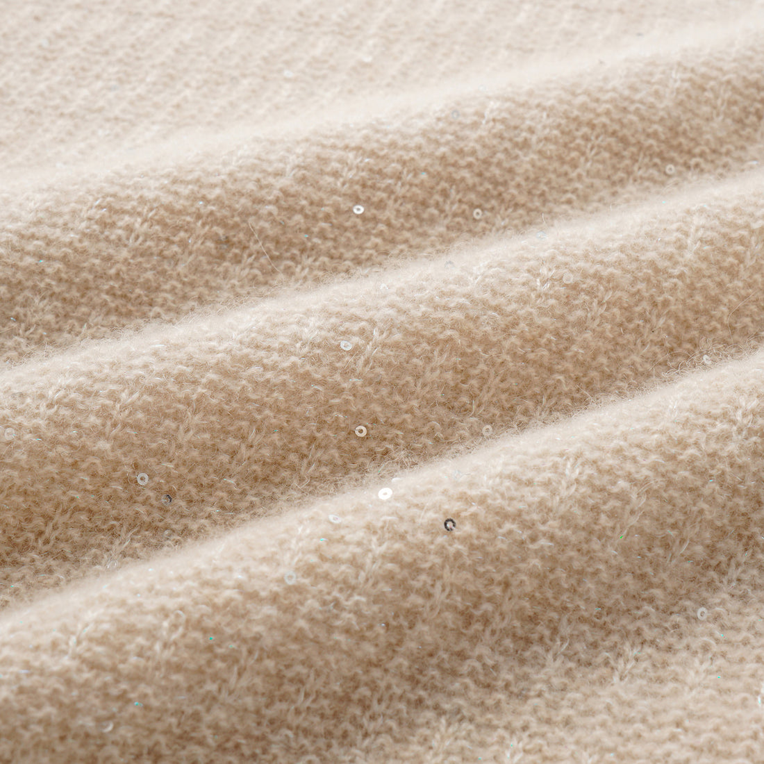 “Autumn Diary” 100% Cashmere極細絨柔星點針織上衣—Dream of Wheatfield麥田之夢