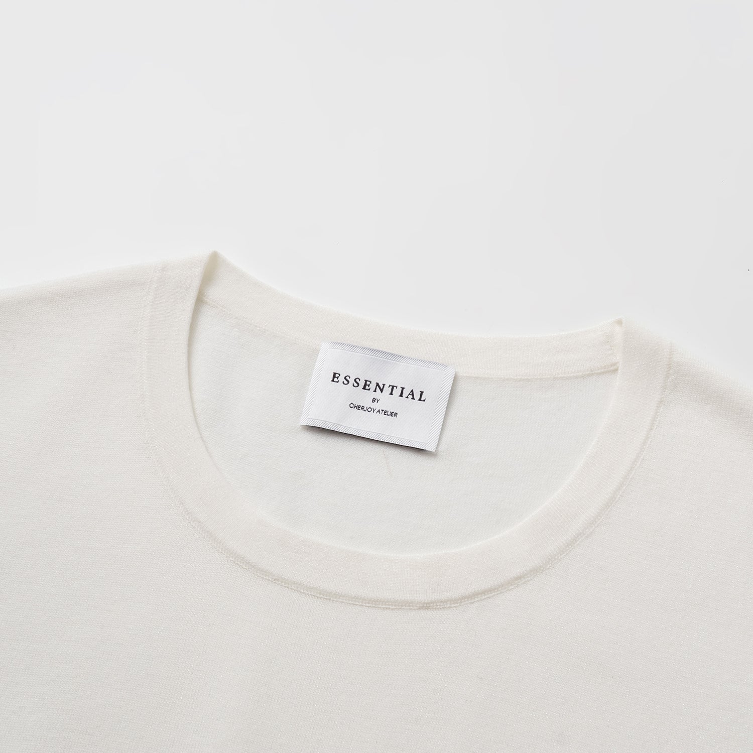 "Summer Diary" 涼感三醋酸喀什米爾針織背心—PURE