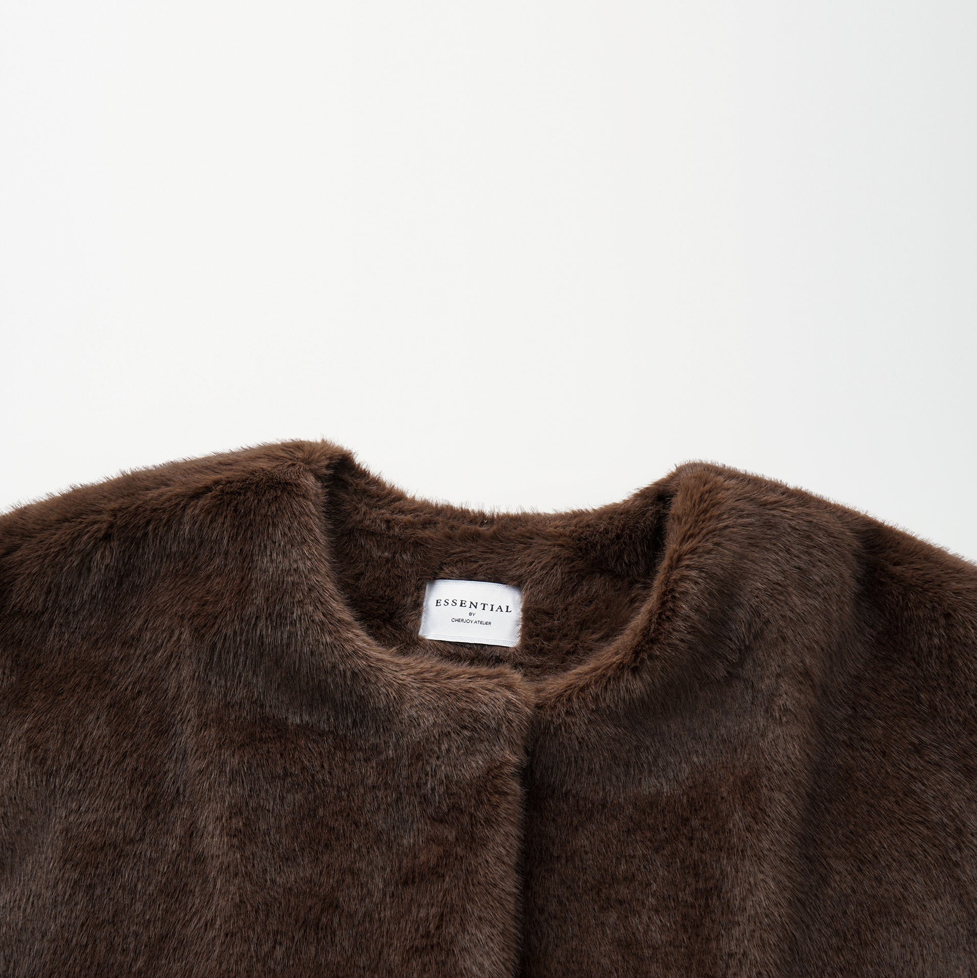 “Imperial Gala” 柔奢霧絨環保皮草長版馬甲背心—Velvet Mink錦貂流華