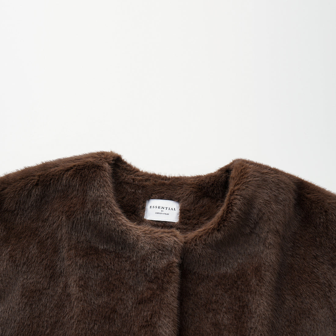 “Imperial Gala” 柔奢霧絨環保皮草長版馬甲背心—Velvet Mink錦貂流華