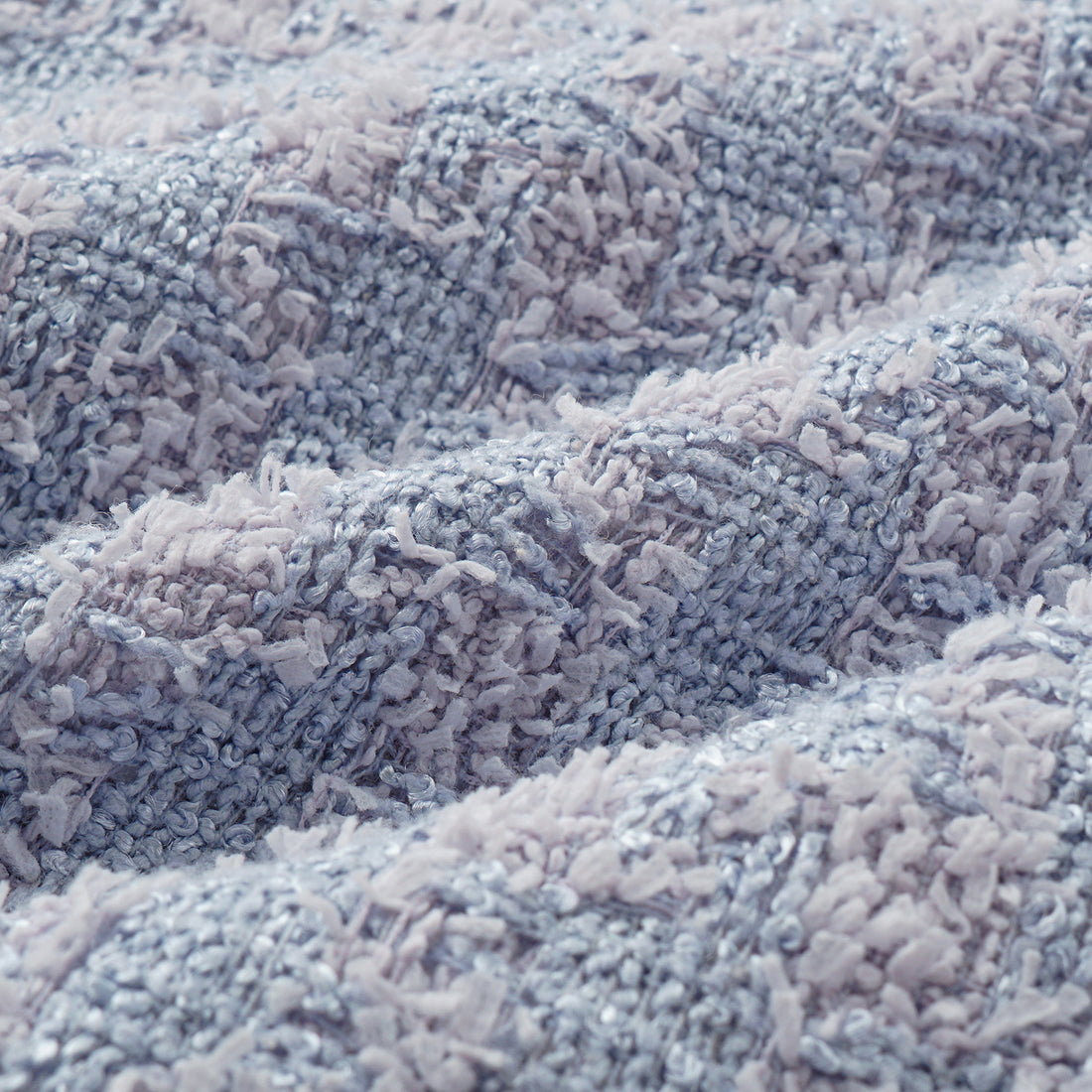 “Tokyo’Hours” 西班牙千鳥紋簇絨工藝Oversized花呢外套—Violet Hour紫韻漫境