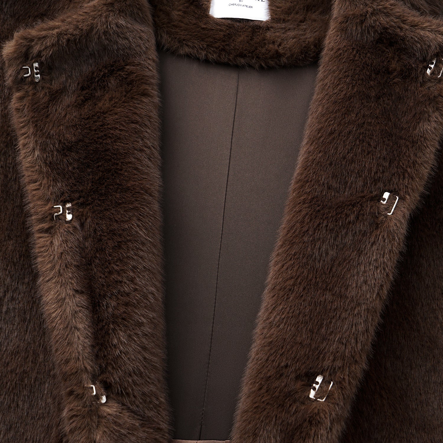 “Imperial Gala” 柔奢霧絨環保皮草長版馬甲背心—Velvet Mink錦貂流華