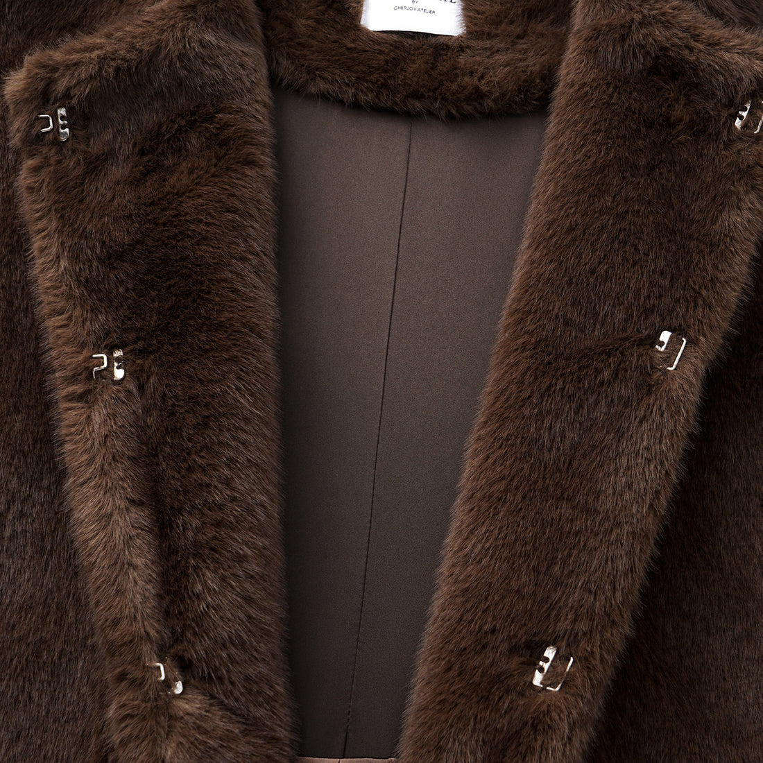 “Imperial Gala” 柔奢霧絨環保皮草長版馬甲背心—Velvet Mink錦貂流華