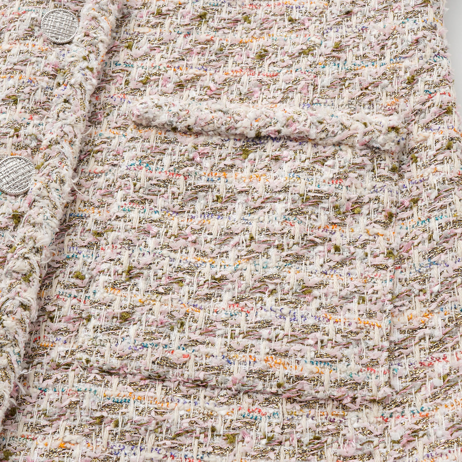 “Chelsea tea time."法國棉紡絲金經典No.5花呢外套—Dream Ballet夢序芭蕾