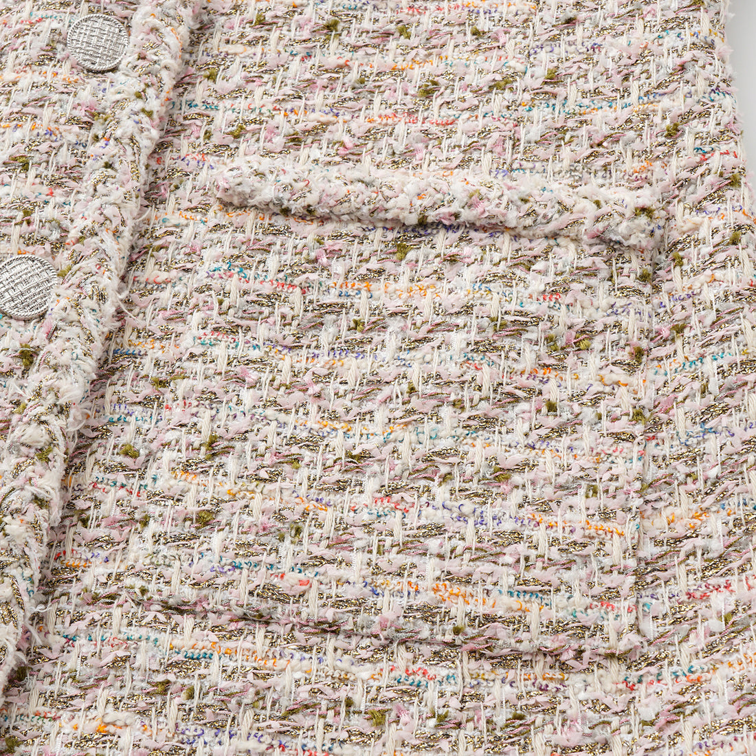 “Chelsea tea time."法國棉紡絲金經典No.5花呢外套—Dream Ballet夢序芭蕾