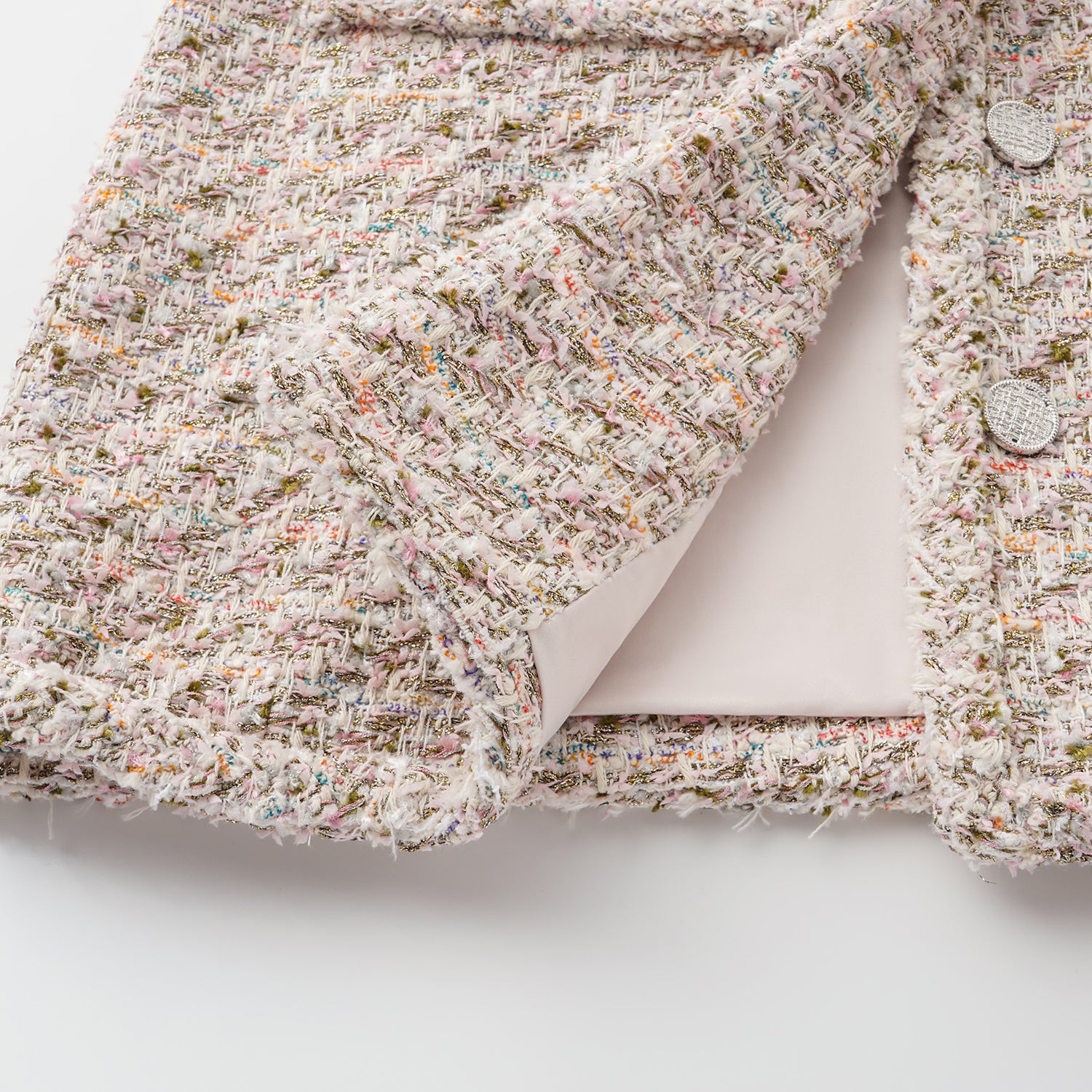 “Chelsea tea time."法國棉紡絲金經典No.5花呢外套—Dream Ballet夢序芭蕾