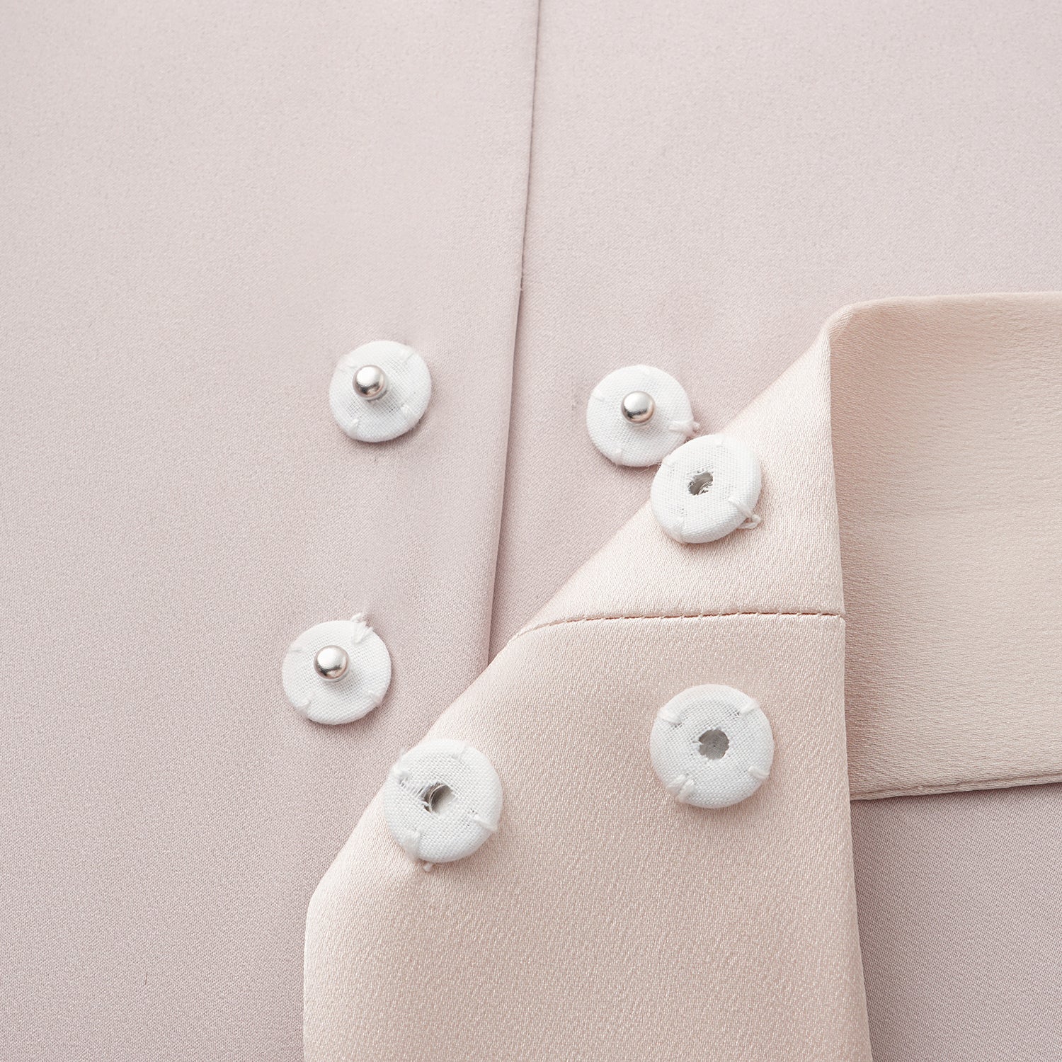 “Imperial Gala” 柔奢霧絨環保皮草長版馬甲背心—Rosy Charm緞杏凝福