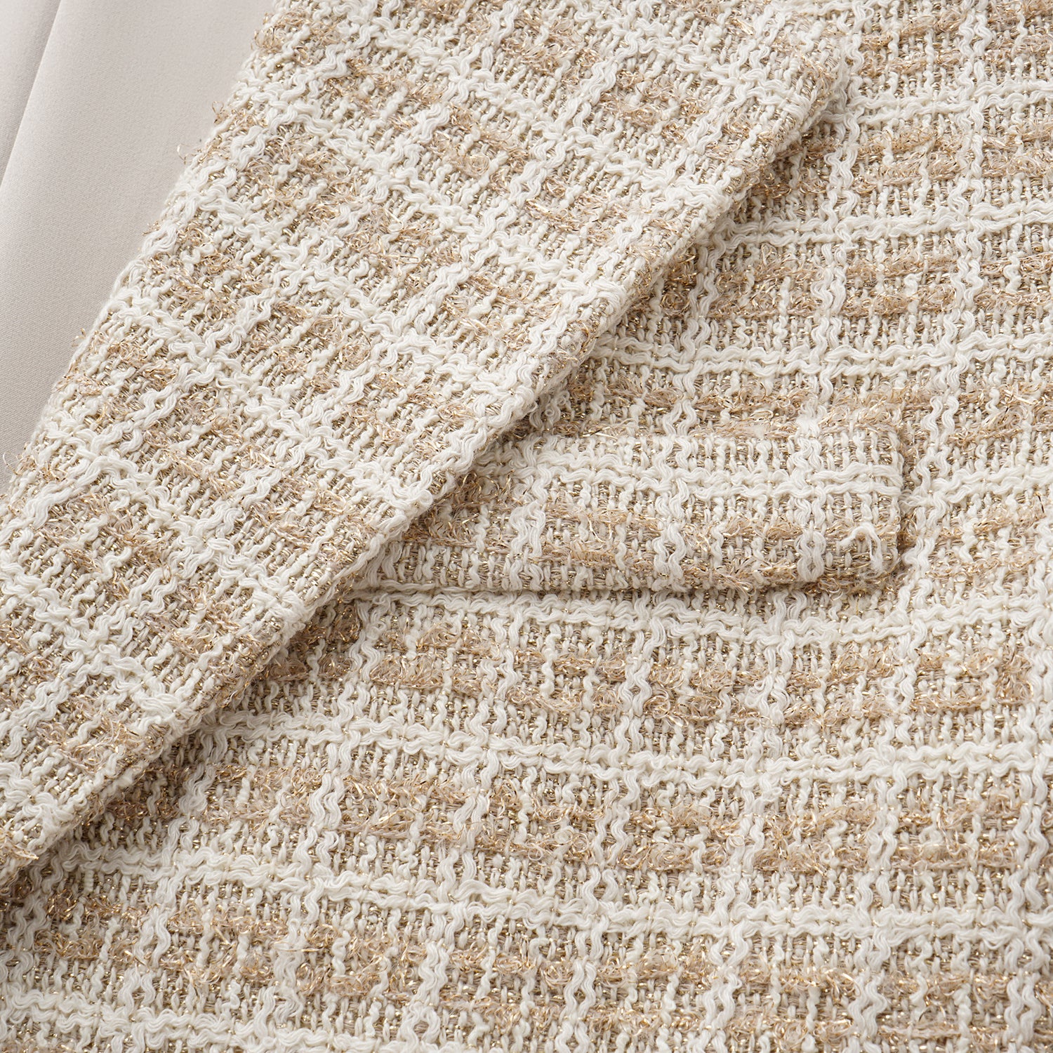 "Westminster Weekdays" 法國縷金工藝花呢Oversized外套—Long Island Reverie長島假期