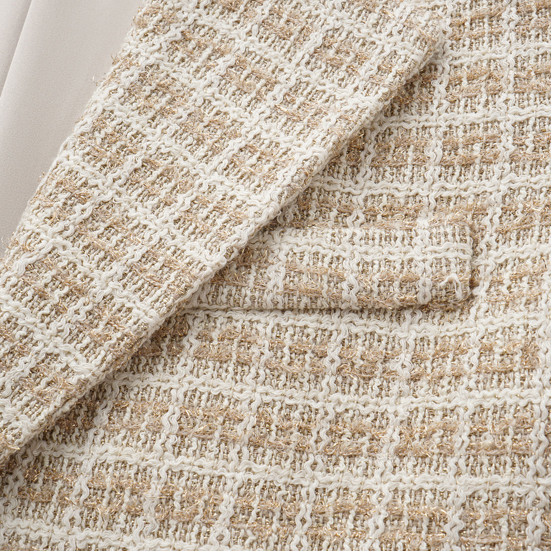 "Westminster Weekdays" 法國縷金工藝花呢Oversized外套—Long Island Reverie長島假期