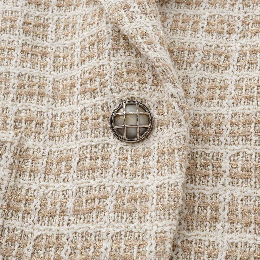 "Westminster Weekdays" 法國縷金工藝花呢Oversized外套—Long Island Reverie長島假期