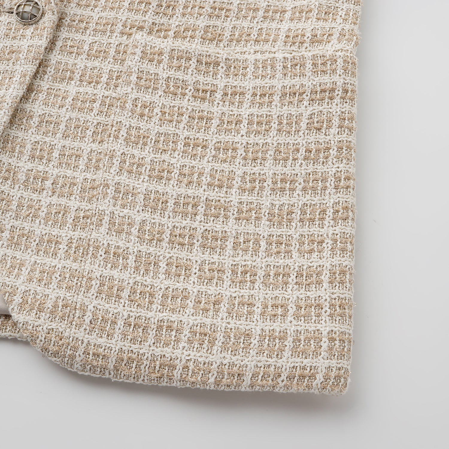 "Westminster Weekdays" 法國縷金工藝花呢Oversized外套—Long Island Reverie長島假期