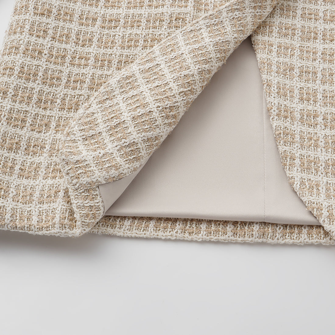 "Westminster Weekdays" 法國縷金工藝花呢Oversized外套—Long Island Reverie長島假期