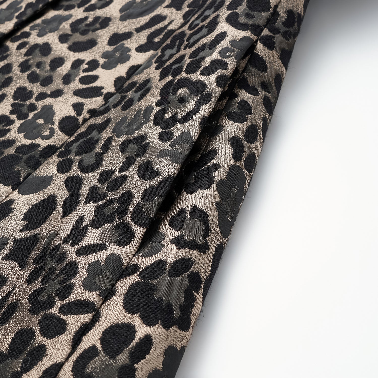 義大利羊毛提花立體剪裁新中式外套