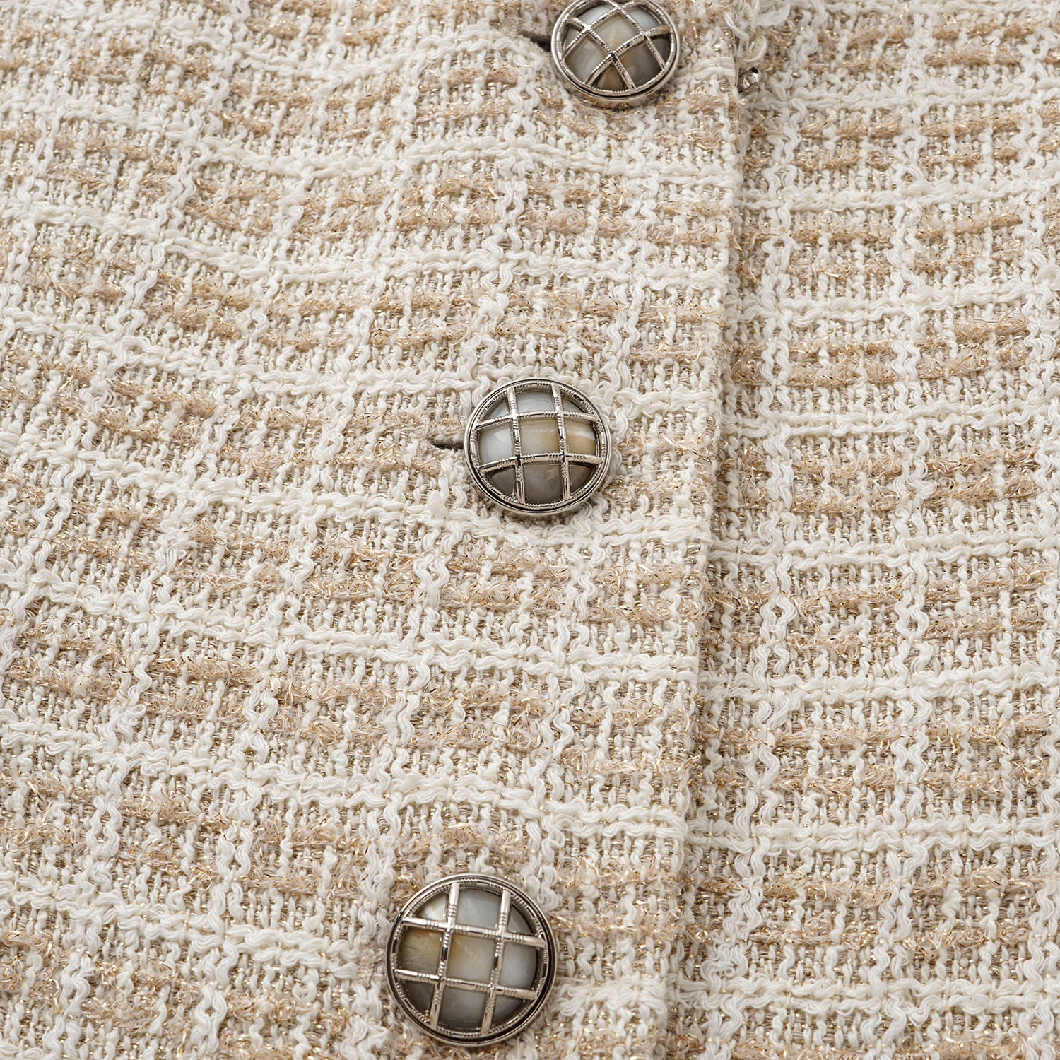 "Westminster Weekdays" 法國縷金工藝花呢修身背心—Long Island Reverie長島假期