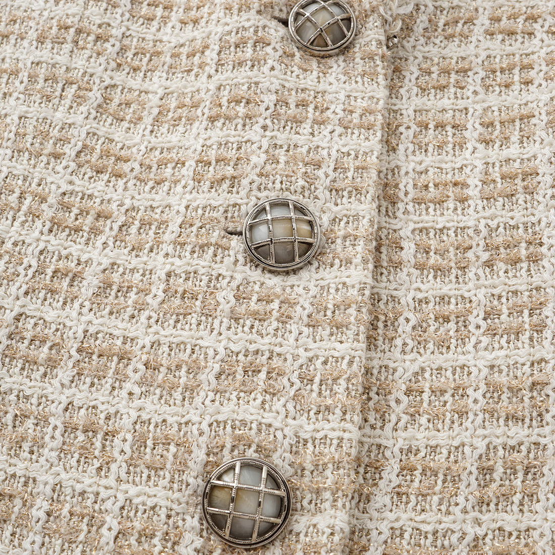 "Westminster Weekdays" 法國縷金工藝花呢修身背心—Long Island Reverie長島假期