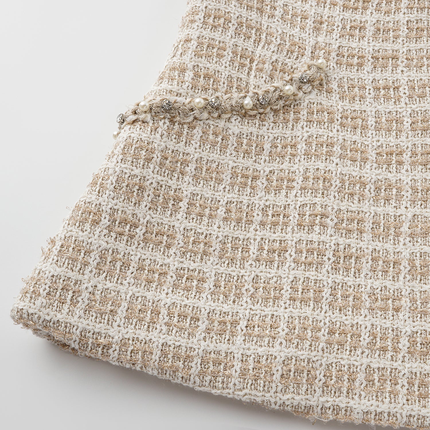 "Westminster Weekdays" 法國縷金工藝花呢修身背心—Long Island Reverie長島假期