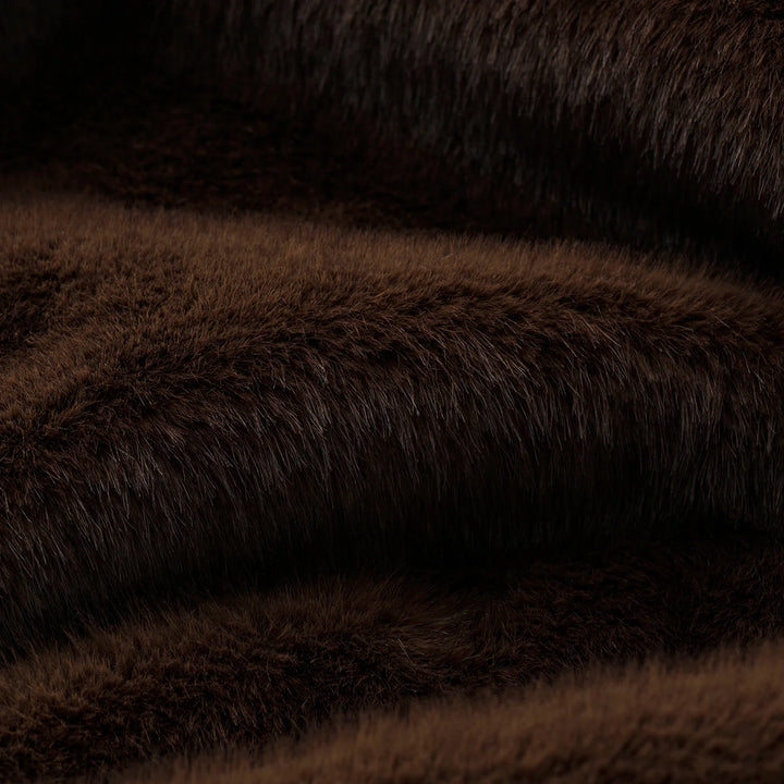 “Winter Diary”環保皮草圍脖—Velvet Mink錦貂流華